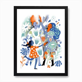 Women's Power Dance Art Print