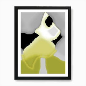 Yellow Tulip Art Print