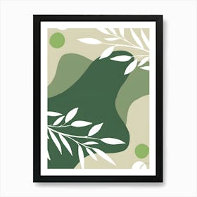 Green Leaves 4 Art Print