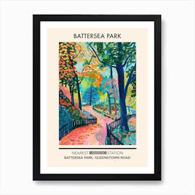 Battersea Park London Parks Garden 4 Art Print
