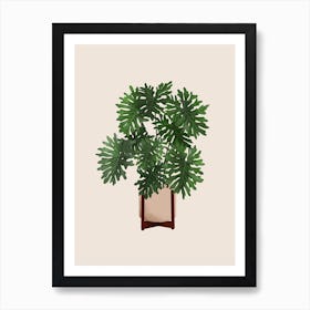 Philodendron Selloum Art Print