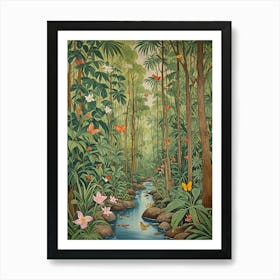 Jungle Stream Art Print