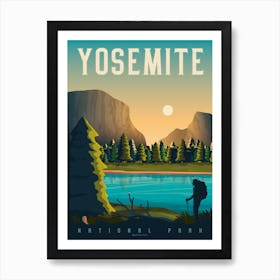 Yosemite National Park Art Print