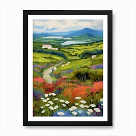 Irish Countryside Art Print