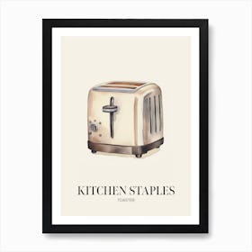 Kitchen Staples Toaster 4 Art Print