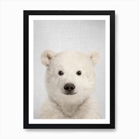 Baby Polar Bear Art Print