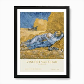 Vincent Van Gogh - The Siesta Poster