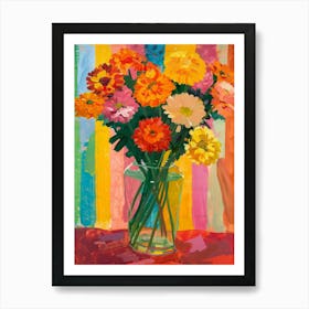 Flowers In A Vase 104 Art Print