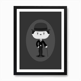 Charlie Chapli Art Print