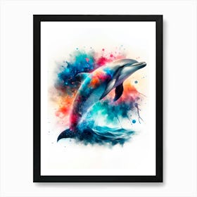 Dolphin Print Art Print