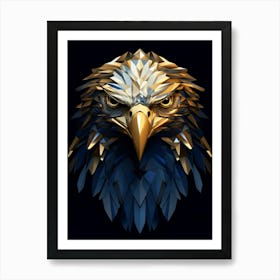 Eagle Head Art Print