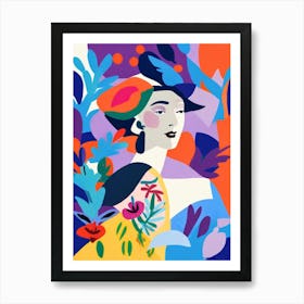 Asian Woman 5 Art Print