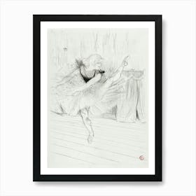 Miss Ida Heath, English Dancer (1894), Henri de Toulouse-Lautrec Art Print