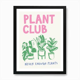 Plant Club Art Print