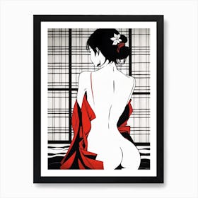 Asian Nude Art Print