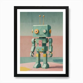 Mini Robot Art Print