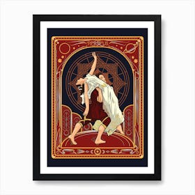 Perseus, PLANET, CONSTELLATION, SPACE, CARD, COLLECTION Art Print