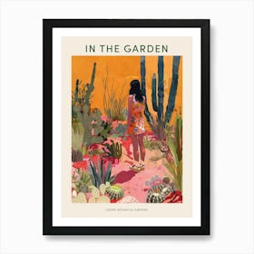 In The Garden Poster Desert Botanical Gardens Usa 2 Art Print