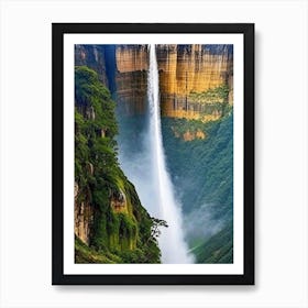 Tequendama Falls, Colombia Majestic, Beautiful & Classic Art Print