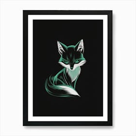 Fox Artwork Art Print