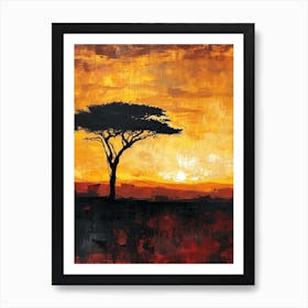 Africa 8654 Art Print