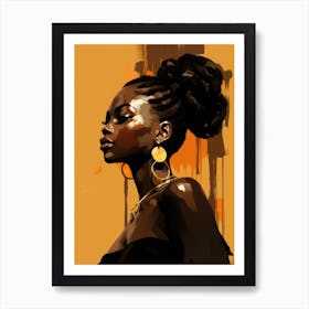 African Woman 66 Art Print