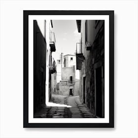 Split, Croatia, Photography In Black And White 3 Art Print