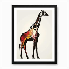 Giraffe 212 Poster