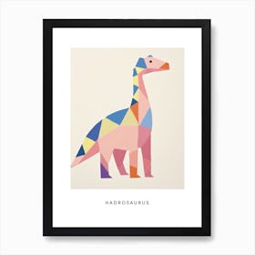 Nursery Dinosaur Art Hadrosaurus 1 Poster Art Print