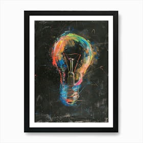 Light Bulb 24 Art Print