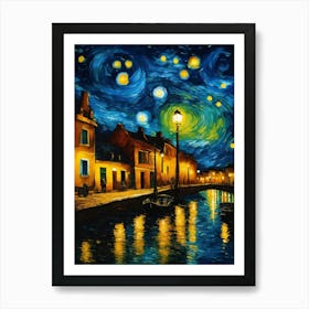 Starry Night 1 Art Print