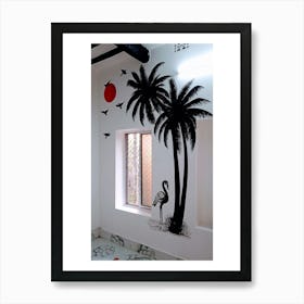 Flamingo Wall Art Art Print