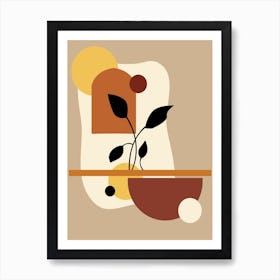 Geometric Modern Art Art Print