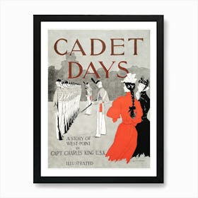 Cadet Days (1894), Edward Penfield Art Print