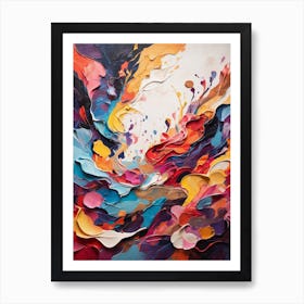 Abstract Painting 32 Art Print