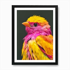 Colorful Bird 8 Art Print