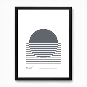 Shapes 07 Art Print