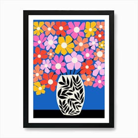 Flower Vase Contemporary Art Print