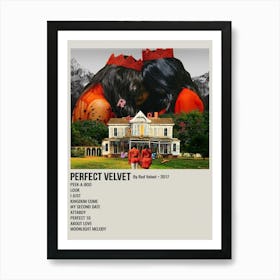 Perfect Velvet By Red Velvet 2017 Poster 3 Art Print