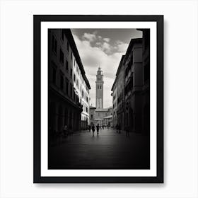 Modena, Italy,  Black And White Analogue Photography  4 Art Print