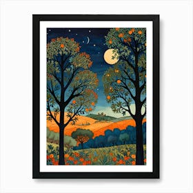 William Morris Tuscany Art Print