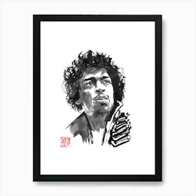 Jimmy Hendricks 1 Art Print