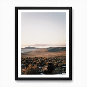 Open Range Scenery Art Print