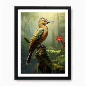 Tropical Bliss: Sunbittern Wall Decor Art Print