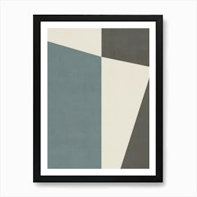 Abstract Geometric Shapes 05 148 Art Print