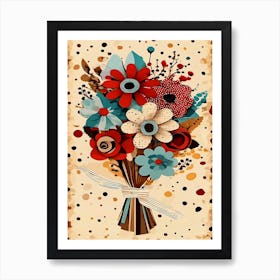 Bouquet Of Flowers 10 Art Print