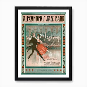 Alexanders Jazz Band Art Print