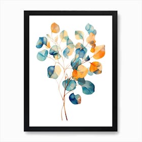 Eucalyptus Leaves Art Print