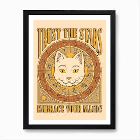 Trust The Stars Art Print