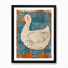 Duck Painting 3 Art Print